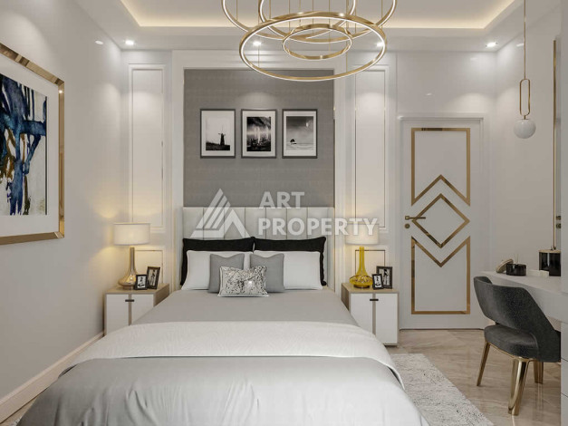 Видовая квартира на море 1+1 в Тосмуре - Ракурс 4