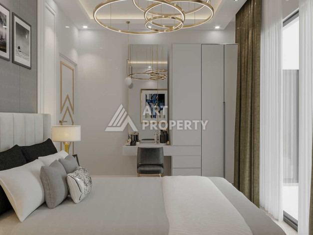 Видовая квартира на море 1+1 в Тосмуре - Ракурс 5