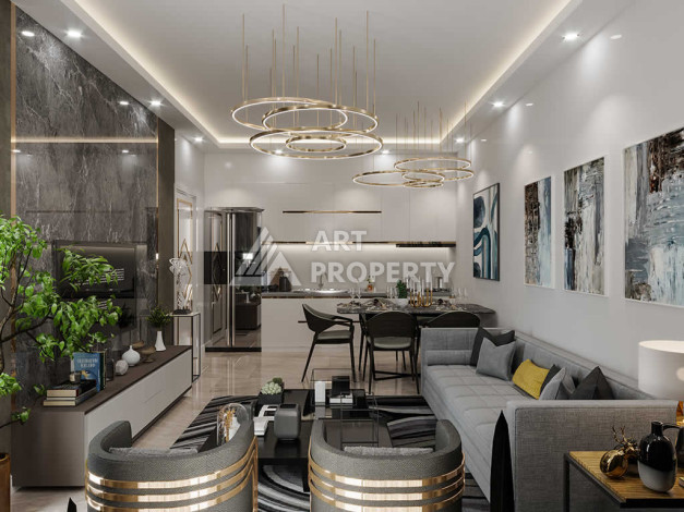 Видовая квартира на море 1+1 в Тосмуре - Ракурс 7