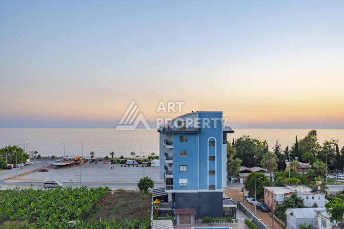 Огромный двухуровневый пентхаус премиум-класса 4+1 с панорамным видом на море в новом комплексе в Каргыджаке! - Ракурс 4