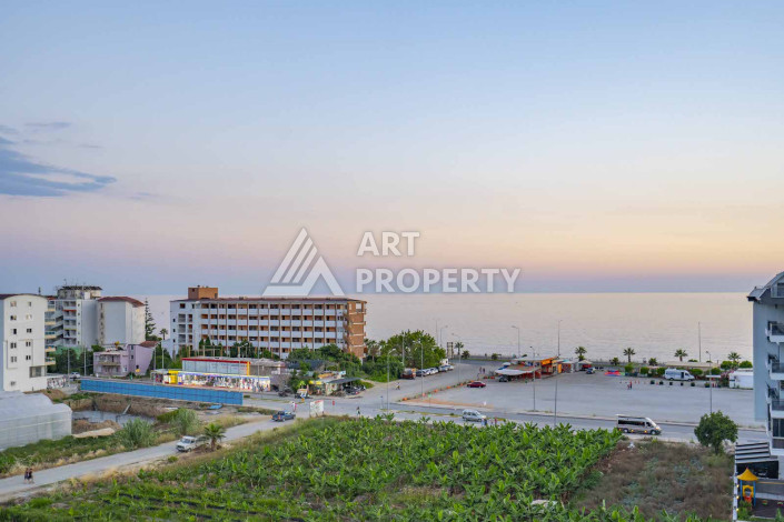 Огромный двухуровневый пентхаус премиум-класса 4+1 с панорамным видом на море в новом комплексе в Каргыджаке! - Ракурс 5