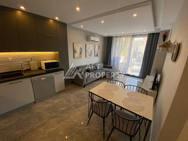 Квартира 1+1 с мебелью в самом центре Алании! - Ракурс 9