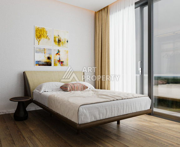 Квартира 1+1 в центральной части Алании на завершающем этапе строительства! - Ракурс 8