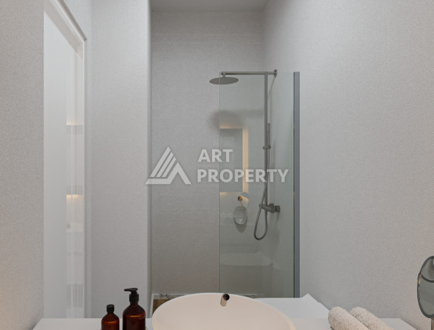 Квартира 1+1 в центральной части Алании на завершающем этапе строительства! - Ракурс 11