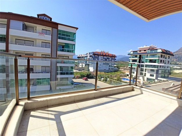 Двухкомнатная квартира 1+1 с видом на море в районе Кестель, Алания, 58 м2 - Ракурс 8