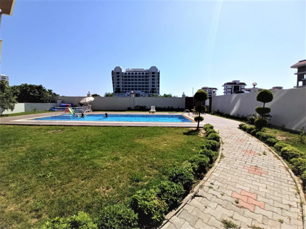 Двухкомнатная квартира 1+1 с видом на море в районе Кестель, Алания, 58 м2 - Ракурс 10