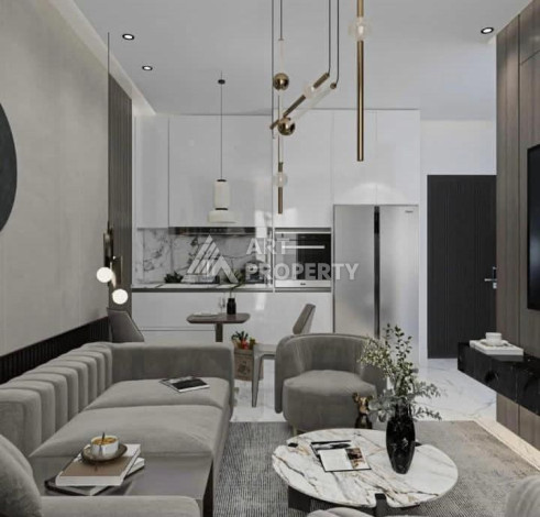 Квартира 1+1 в новом доме в районе Авсалларе - Ракурс 6