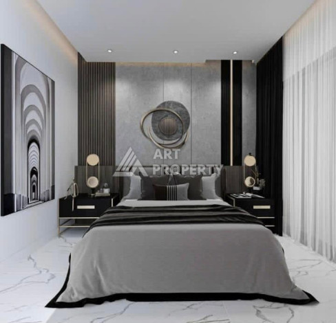 Квартира 1+1 в новом доме в районе Авсалларе - Ракурс 13