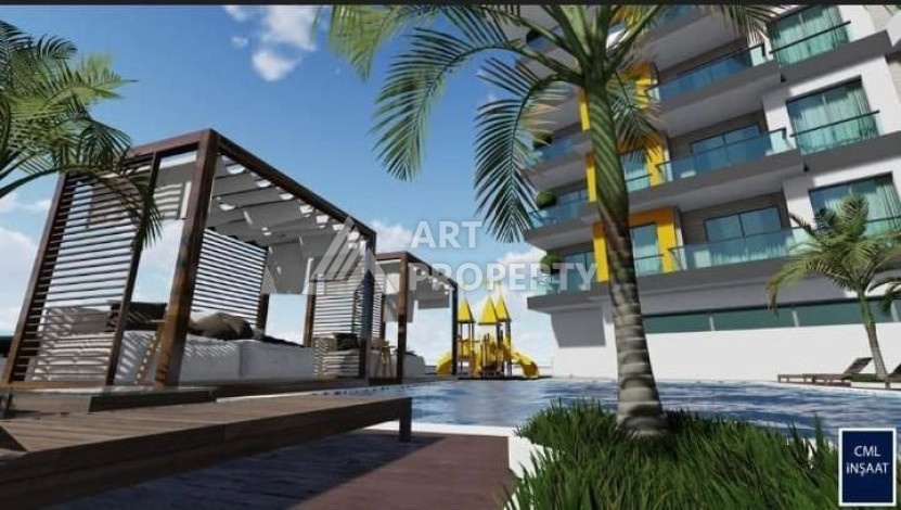 Квартира 1+1 в новом доме в районе Авсалларе - Ракурс 15