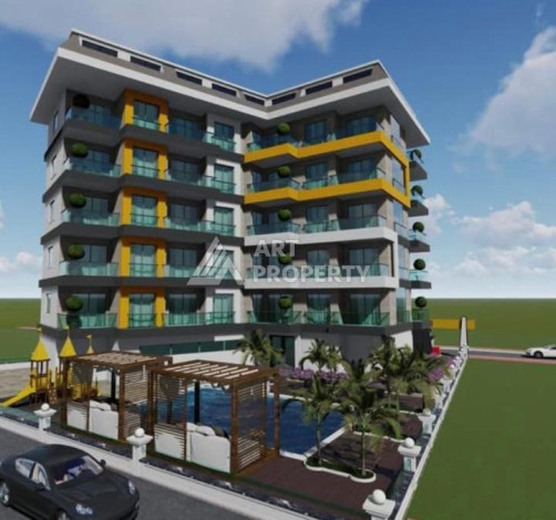 Квартира 1+1 в новом доме в районе Авсалларе - Ракурс 16