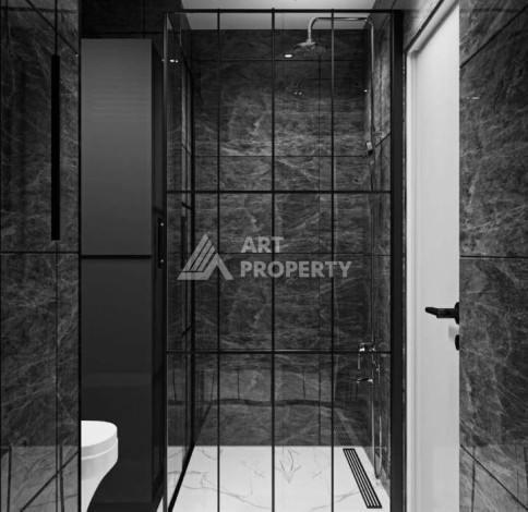 Квартира 1+1 в новом доме в районе Авсалларе - Ракурс 17