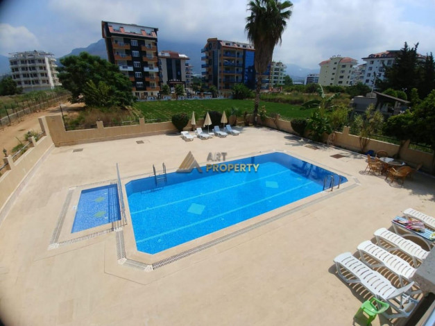 Двухкомнатная квартира 1+1 на первой береговой линии в районе Кестель, Алания, 60 м2 - Ракурс 4