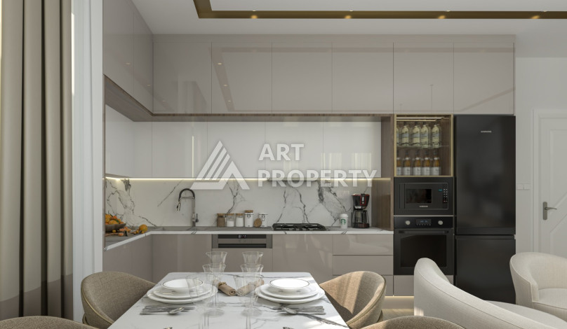 Комплекс на завершающем этапе строительства вблизи моря в районе Каргыджак! - Ракурс 4