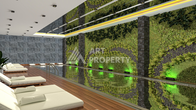 Комплекс на завершающем этапе строительства вблизи моря в районе Каргыджак! - Ракурс 19