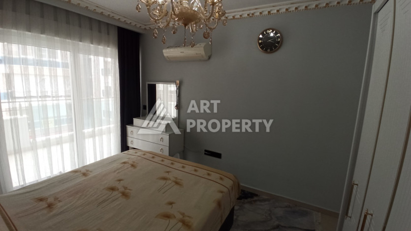 Квартира 1+1 с мебелью и техникой в центральной части Махмутлара! - Ракурс 8