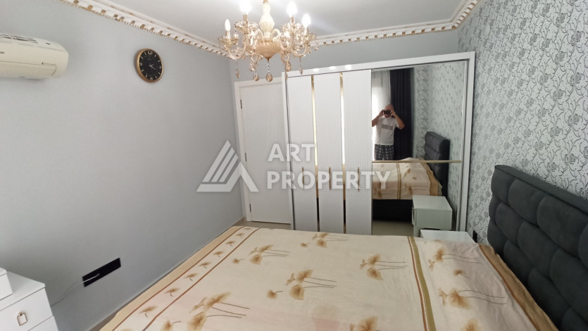 Квартира 1+1 с мебелью и техникой в центральной части Махмутлара! - Ракурс 9