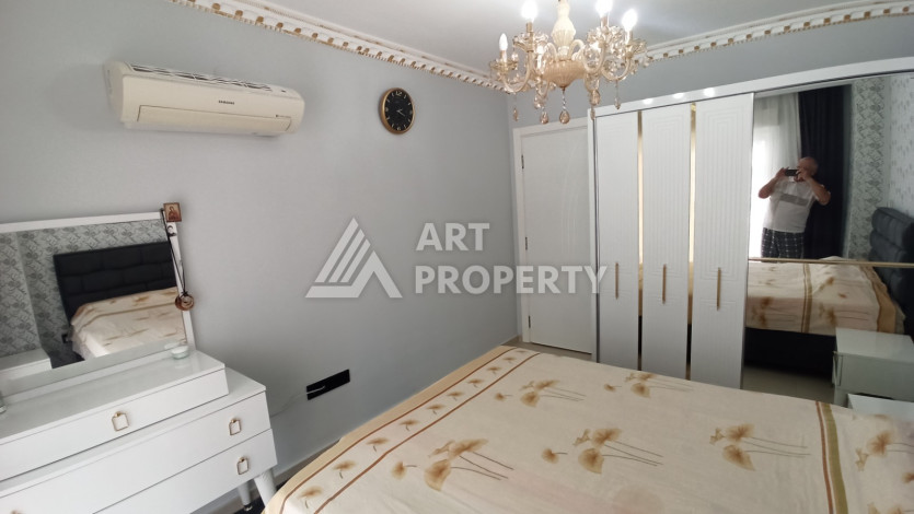 Квартира 1+1 с мебелью и техникой в центральной части Махмутлара! - Ракурс 10