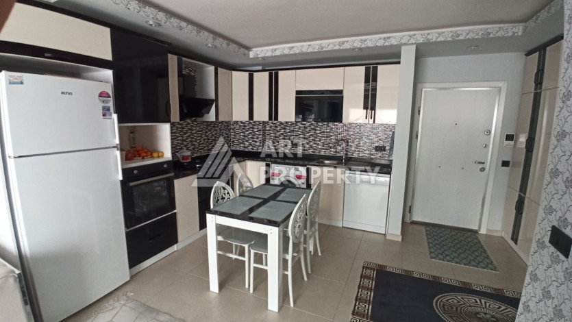 Квартира 1+1 с мебелью и техникой в центральной части Махмутлара! - Ракурс 13