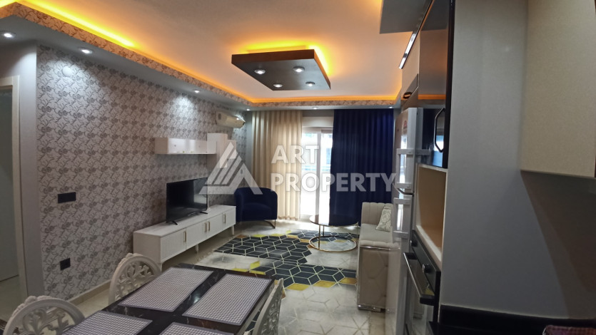 Квартира 1+1 с мебелью и техникой в центральной части Махмутлара! - Ракурс 23