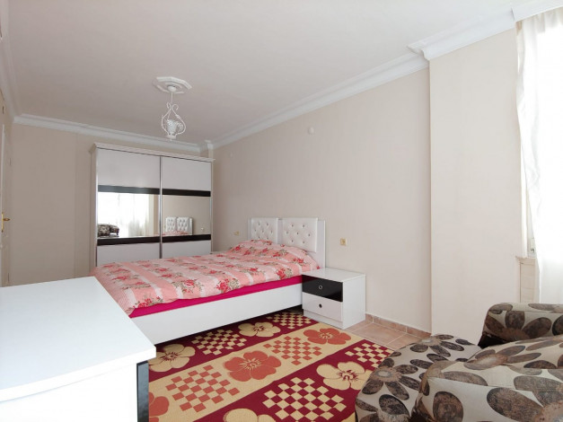 Двухкомнатная квартира 1+1 на первой береговой линии в районе Кестель, Алания, 60 м2 - Ракурс 14