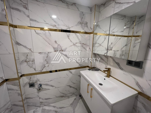 Двухуровневая квартира 4+1 с дизайнерским ремонтом и новой мебелью в районе Оба! - Ракурс 15