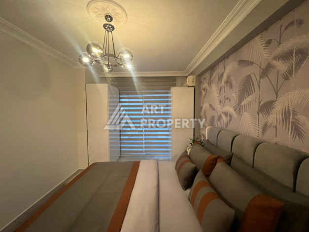 Двухуровневая квартира 4+1 с дизайнерским ремонтом и новой мебелью в районе Оба! - Ракурс 19