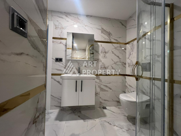 Двухуровневая квартира 4+1 с дизайнерским ремонтом и новой мебелью в районе Оба! - Ракурс 20