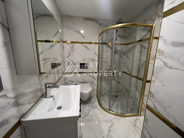 Двухуровневая квартира 4+1 с дизайнерским ремонтом и новой мебелью в районе Оба! - Ракурс 25