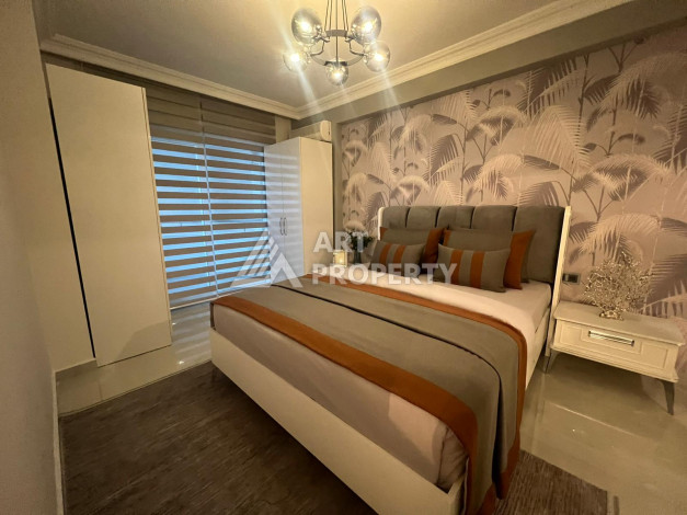 Двухуровневая квартира 4+1 с дизайнерским ремонтом и новой мебелью в районе Оба! - Ракурс 27