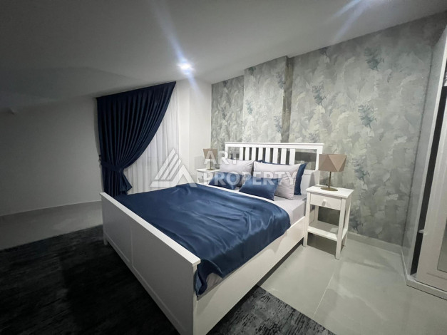 Двухуровневая квартира 4+1 с дизайнерским ремонтом и новой мебелью в районе Оба! - Ракурс 29