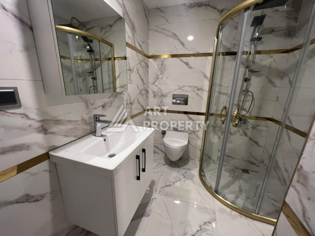 Двухуровневая квартира 4+1 с дизайнерским ремонтом и новой мебелью в районе Оба! - Ракурс 36