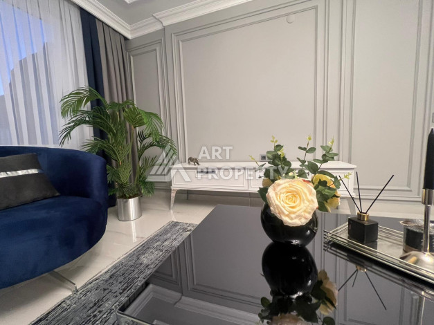 Двухуровневая квартира 4+1 с дизайнерским ремонтом и новой мебелью в районе Оба! - Ракурс 43