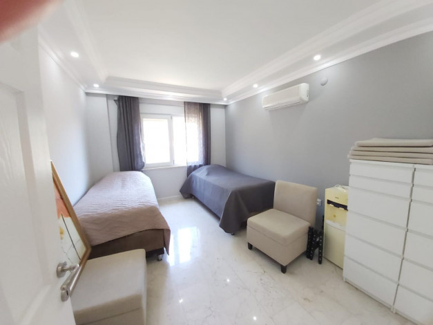 Шикарная вилла 3+1 с видом на море и город на склоне Торосских гор Аланьи, 155м2 - Ракурс 37