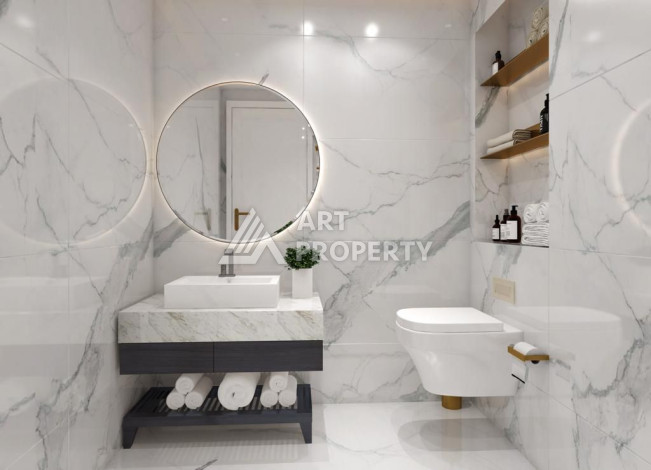 Квартира 1+1 нового комплекса в центре Аланьи - Ракурс 4