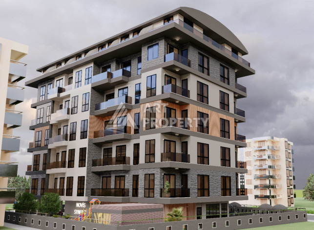 Квартира 1+1 нового комплекса в центре Аланьи - Ракурс 10