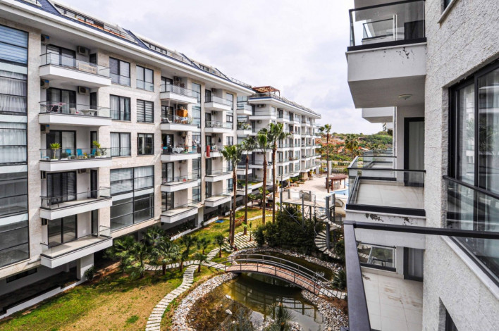 Четырехкомнатная квартира в тихом районе Кестеле в 500 метрах от Средиземного моря, 140 м2 - Ракурс 15