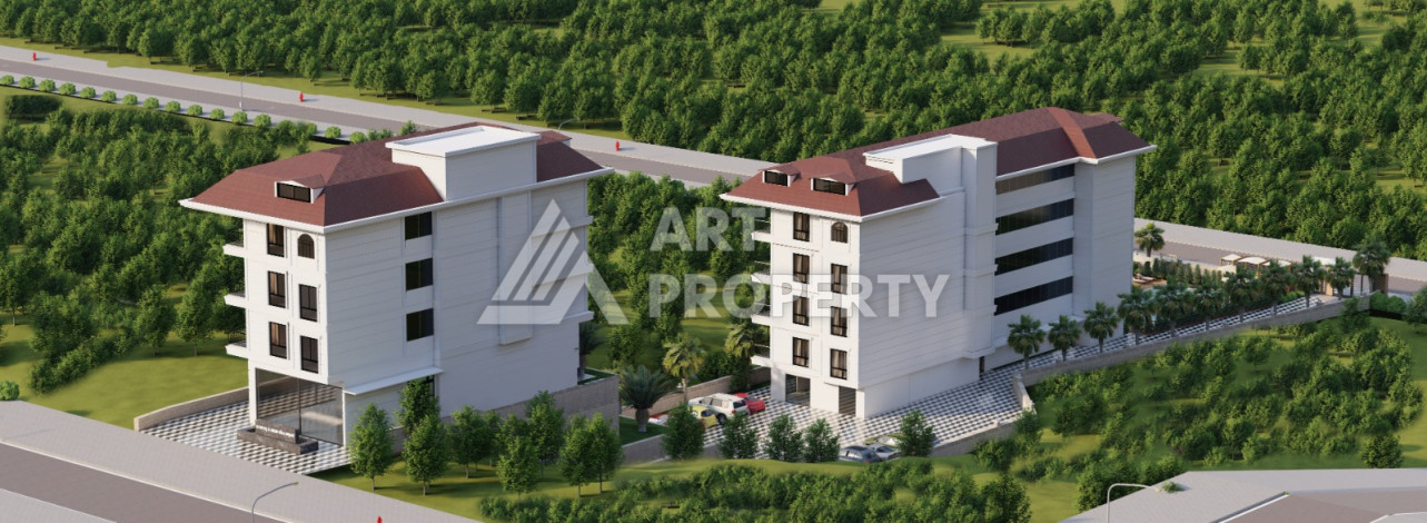 Новый проект на этапе котлована в районе Кестель! - Ракурс 11