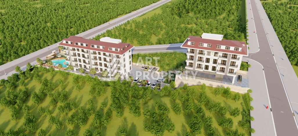 Новый проект на этапе котлована в районе Кестель! - Ракурс 22