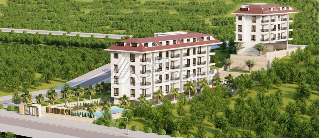 Новый проект на этапе котлована в районе Кестель! - Ракурс 23