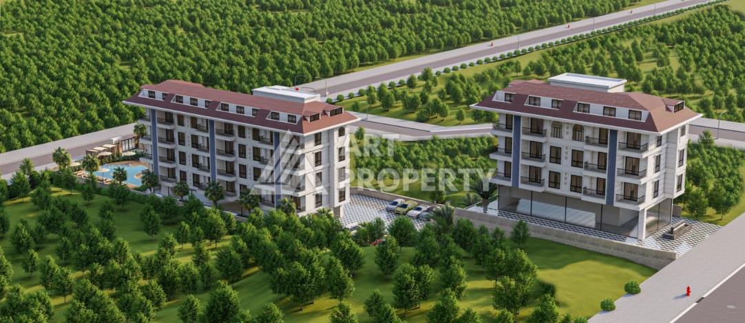 Новый проект на этапе котлована в районе Кестель! - Ракурс 24