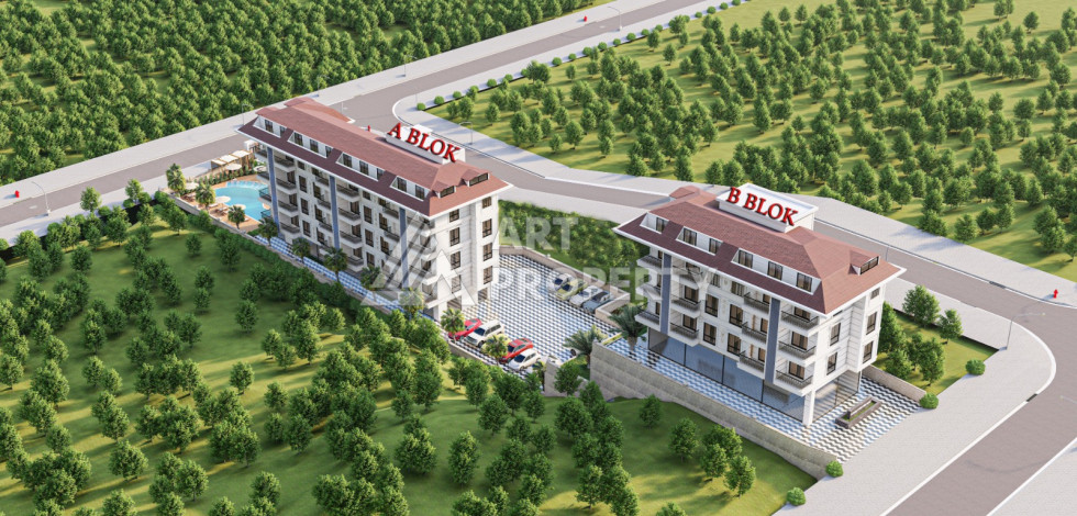 Новый проект на этапе котлована в районе Кестель! - Ракурс 26