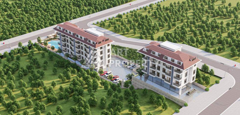 Новый проект на этапе котлована в районе Кестель! - Ракурс 27