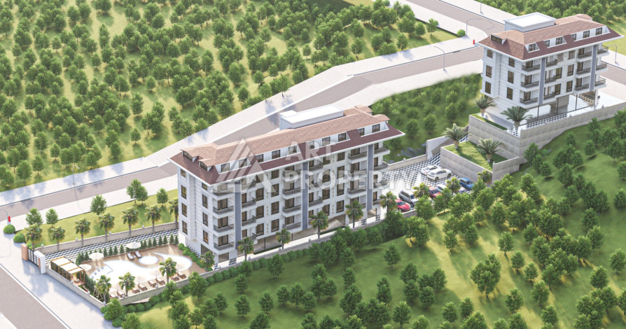 Новый проект на этапе котлована в районе Кестель! - Ракурс 30