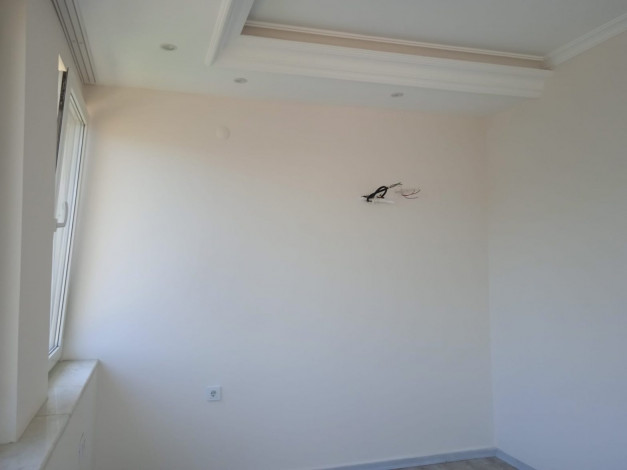 Трехкомнатная квартира, планировки 2+1 с видом на горы и море в Кестель, Алания,100 м2 - Ракурс 17