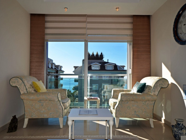 Шикарный пентхаус, планировки 6+1 на первой береговой линии в районе Кестель,Алания, 264 м2 - Ракурс 10