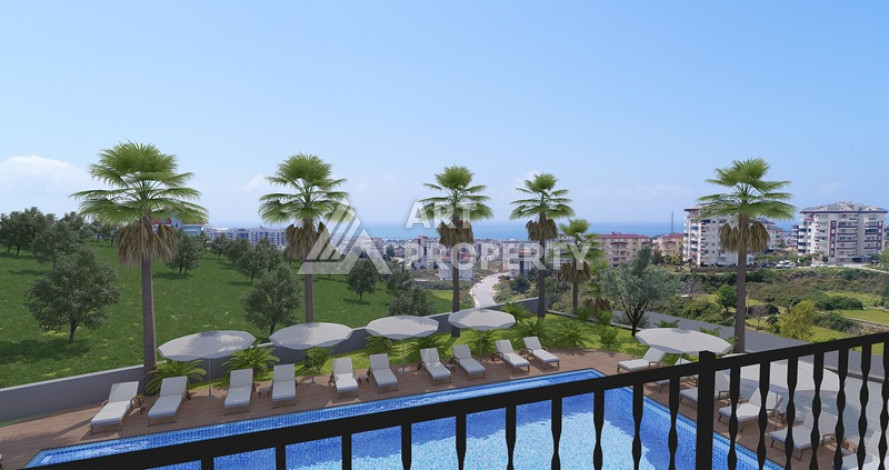 Квартира 1+1 в новостройке в районе Авсаллар! - Ракурс 4