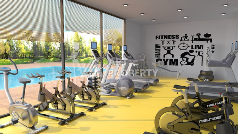 Квартира 1+1 в новостройке в районе Авсаллар! - Ракурс 15