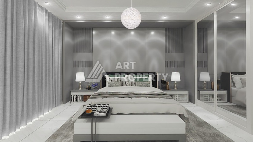 Квартира 1+1 в новостройке в районе Авсаллар! - Ракурс 19