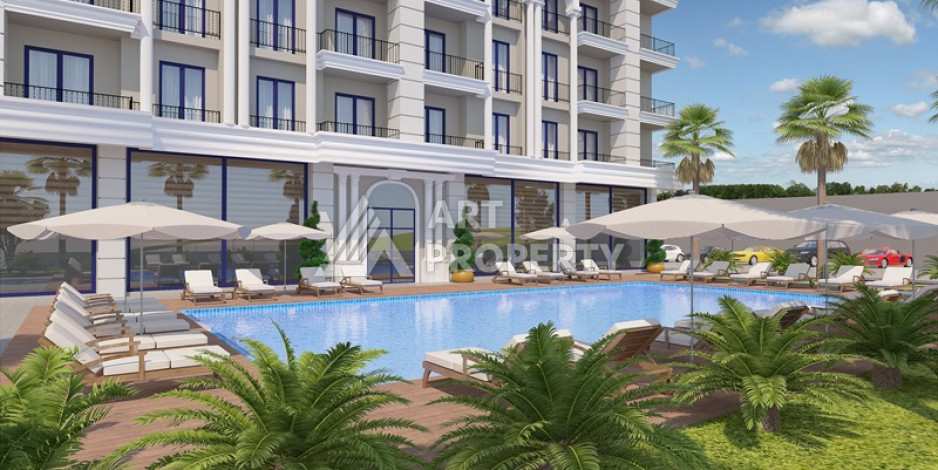 Квартира 1+1 в новостройке в районе Авсаллар! - Ракурс 21