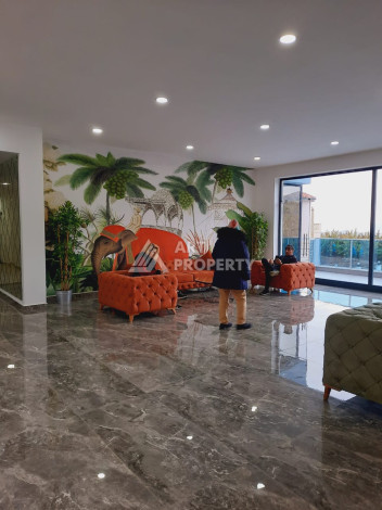 Двухуровневая квартира 2+1 в Махмутлар - Ракурс 16